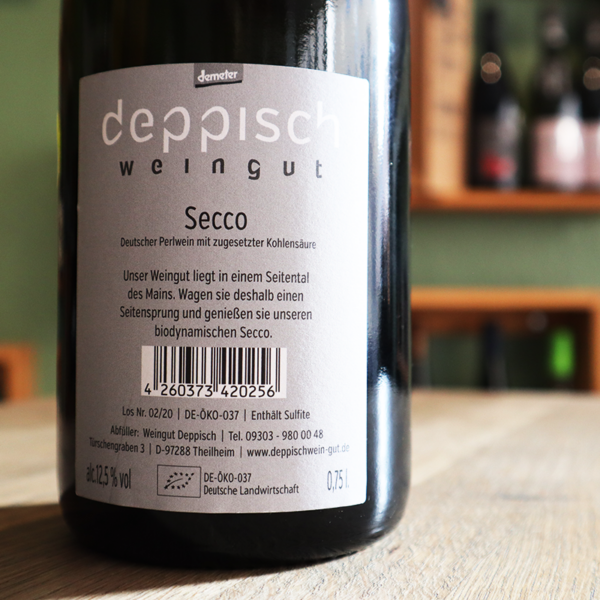 Secco Weiß Seitensprung - Demeter Weingut Deppisch – Bild 6