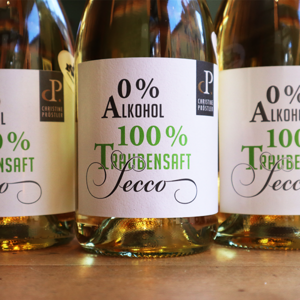 0% Alkohol 100% Traubensaft Secco - Christine Pröstler